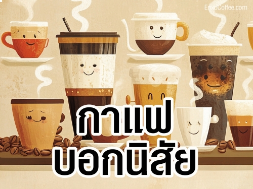 ค้นหาตัวตนของคุณผ่านแก้วกาแฟ แต่ละเมนูกาแฟสามารถสะท้อนบุคลิกและนิสัยของคุณได้ ไม่ว่าคุณจะเป็นคนสุขุมลุ่มลึก สนุกสนาน หรือรักความหรูหรา มาดูกันว่ากาแฟแก้วโปรดของคุณบอกอะไรเกี่ยวกับตัวคุณบ้าง