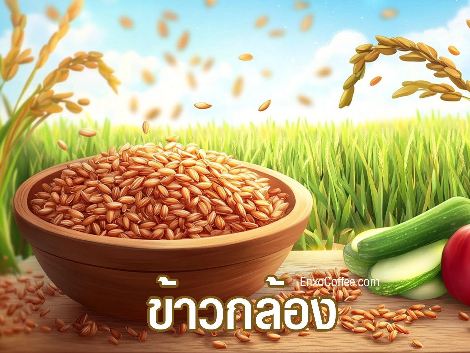 ประโยชน์ของข้าวกล้องหอมแดงงอก