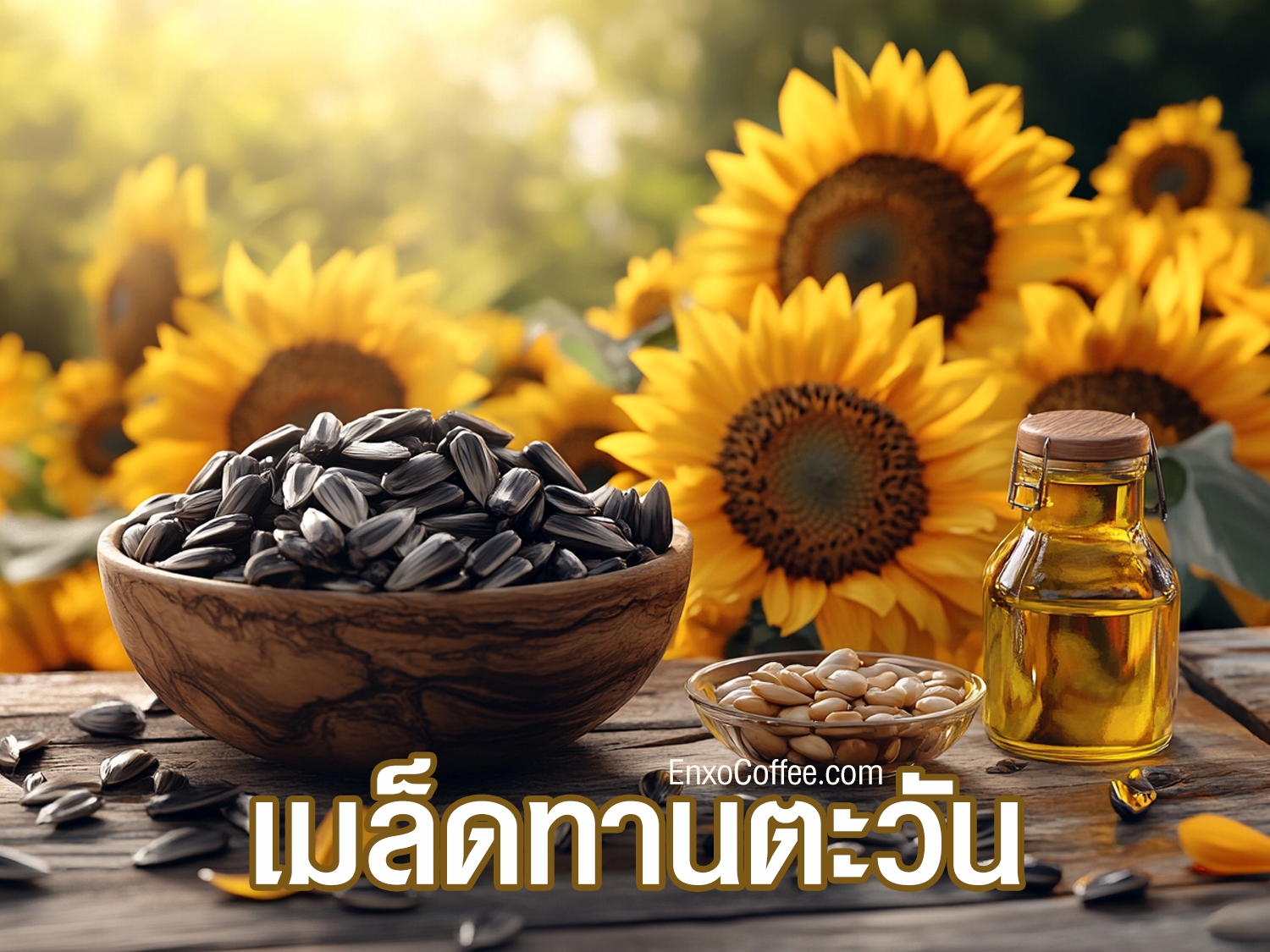 ประโยชน์ของเมล็ดทานตะวันต่อสุขภาพ