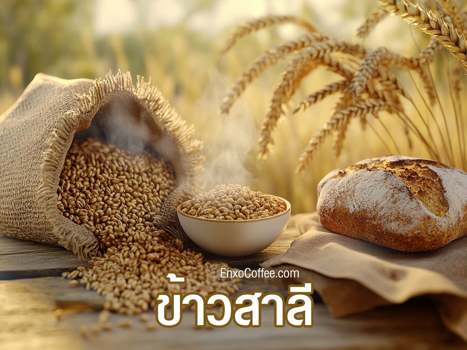 ประโยชน์ของข้าวสาลีต่อสุขภาพ